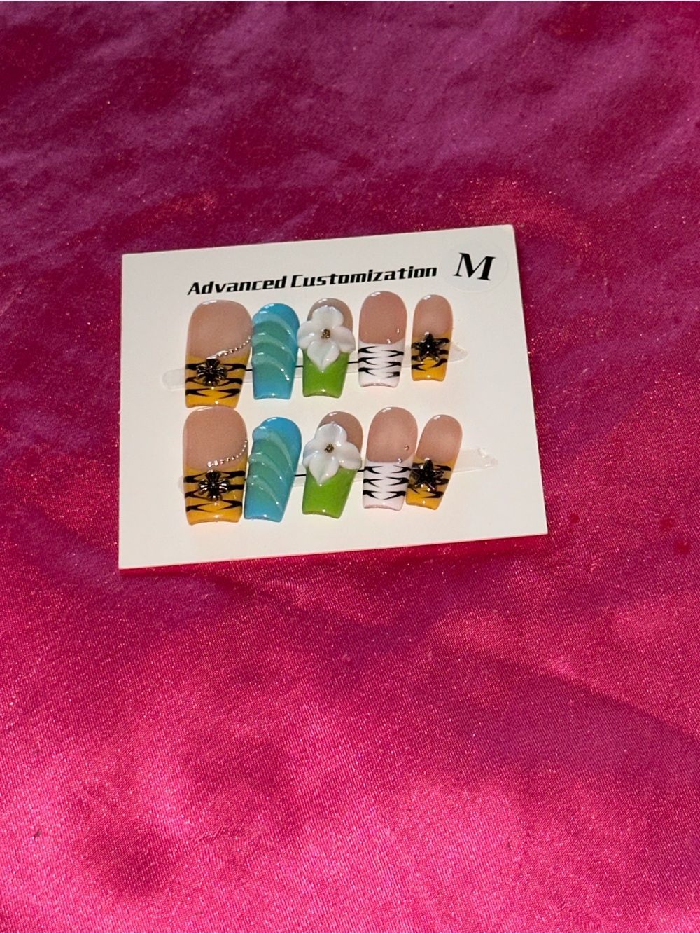 Y2K 3d Press on Nails